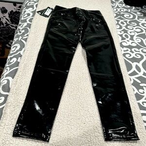 Freddy Shiny Black Pants